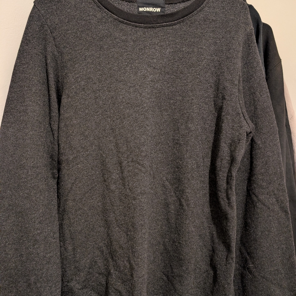 Monrow Grey Sweatshirt